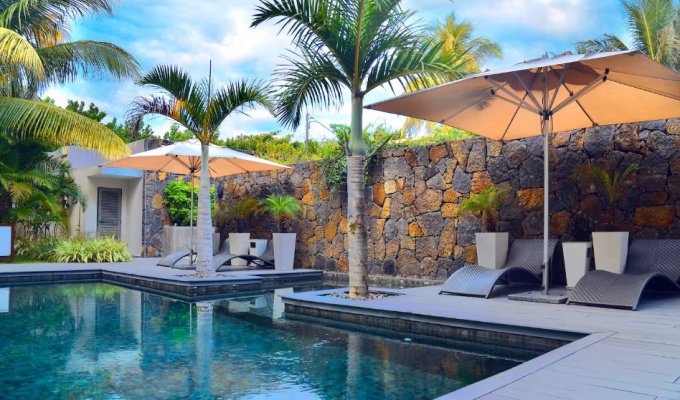 Ile Maurice Location Appartement en Residence  sur la plage de Pointe d'Esny