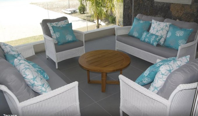 Ile Maurice Location Appartement en Residence plage de Pointe d'Esny