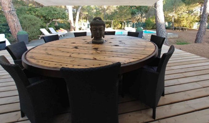 Location villa Corse Plage Palombaggia 150 m piscine privée