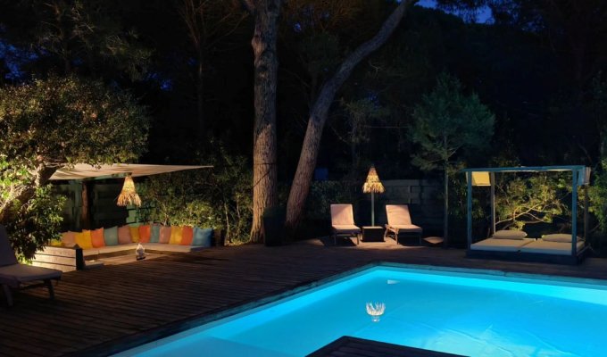 Location villa Corse Plage Palombaggia 150 m piscine privée