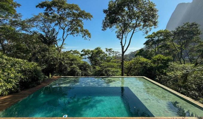Bresil Location villa luxe Rio de Janeiro São Conrado piscine privée et tennis