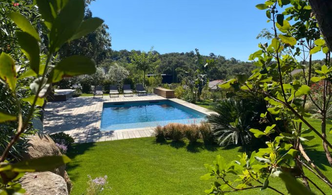 Corse Location Villa Porto Vecchio Plage de St Cyprien Piscine privee