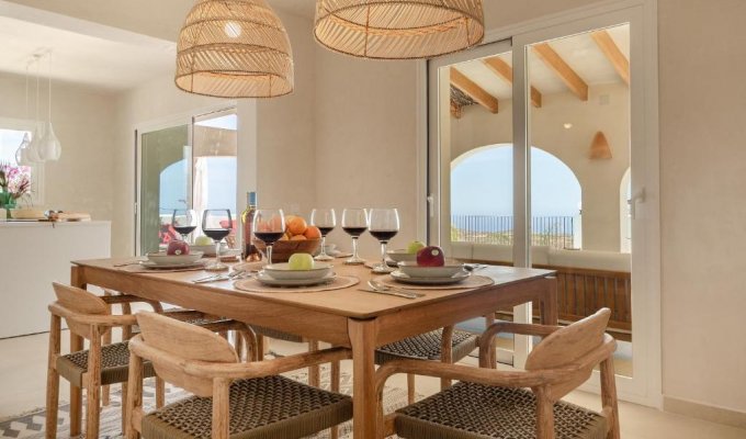 Costa Blanca Location villa Benitachell piscine privée Acces PMR