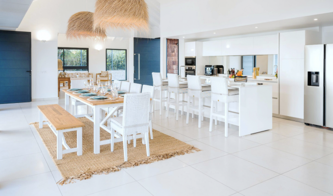 Location Villa Luxe Guadeloupe Sainte Anne piscine privée plage Caravelle 5min voiture, 8 pers