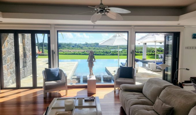 Location villa Ile Maurice Anahita Golf & Spa Resort Piscine chauffée Plage & personnel