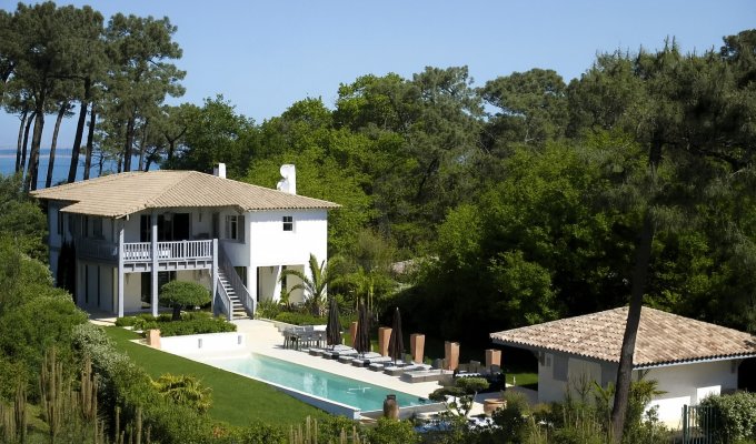 Bassin d'Arcachon Location villa de luxe Pyla sur Mer plage à pieds