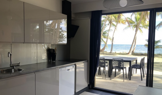 Appartement vue mer Sainte Anne, 6 pers