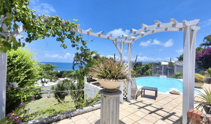 Villa de Luxe Le Gosier Vue mer & piscine privée, plage à 2min pied