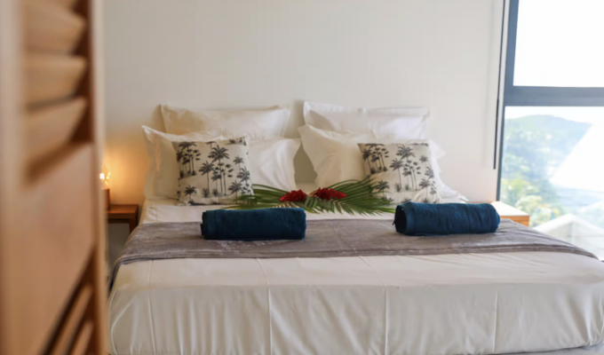 Villa de Luxe Le Gosier Vue mer & piscine privée, plage à 2min pied