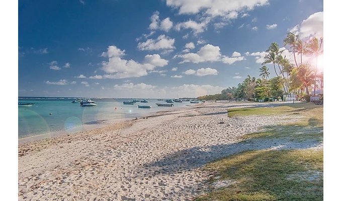 Location Bungalow Ile Maurice Pieds dans l'eau plage Trou aux Biches