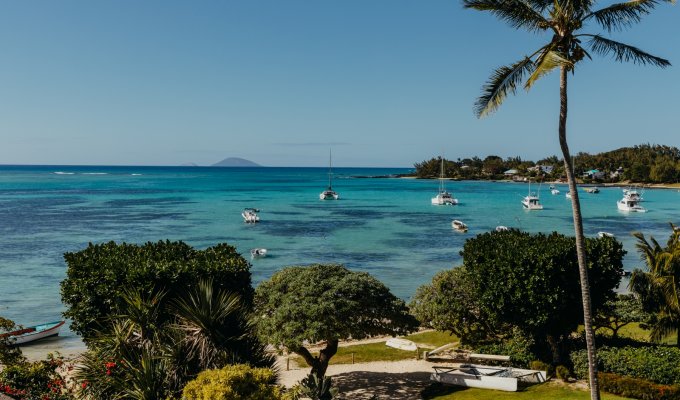 Location Villa Ile Maurice à Pointe aux Canonniers sur la plage