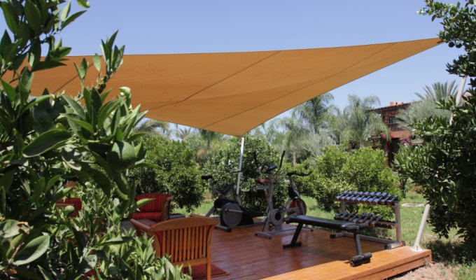 Location villa Marrakech avec piscine chauffée et proche du centre