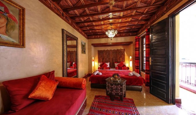 Salle de bain riad de charme à Marrakech