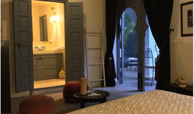 Chambre riad de luxe à la médina de Marrakech 