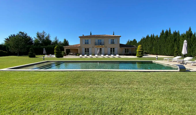 Aix en Provence location villa luxe Provence avec piscine privee