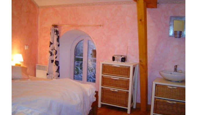 chambre rose de la licorne