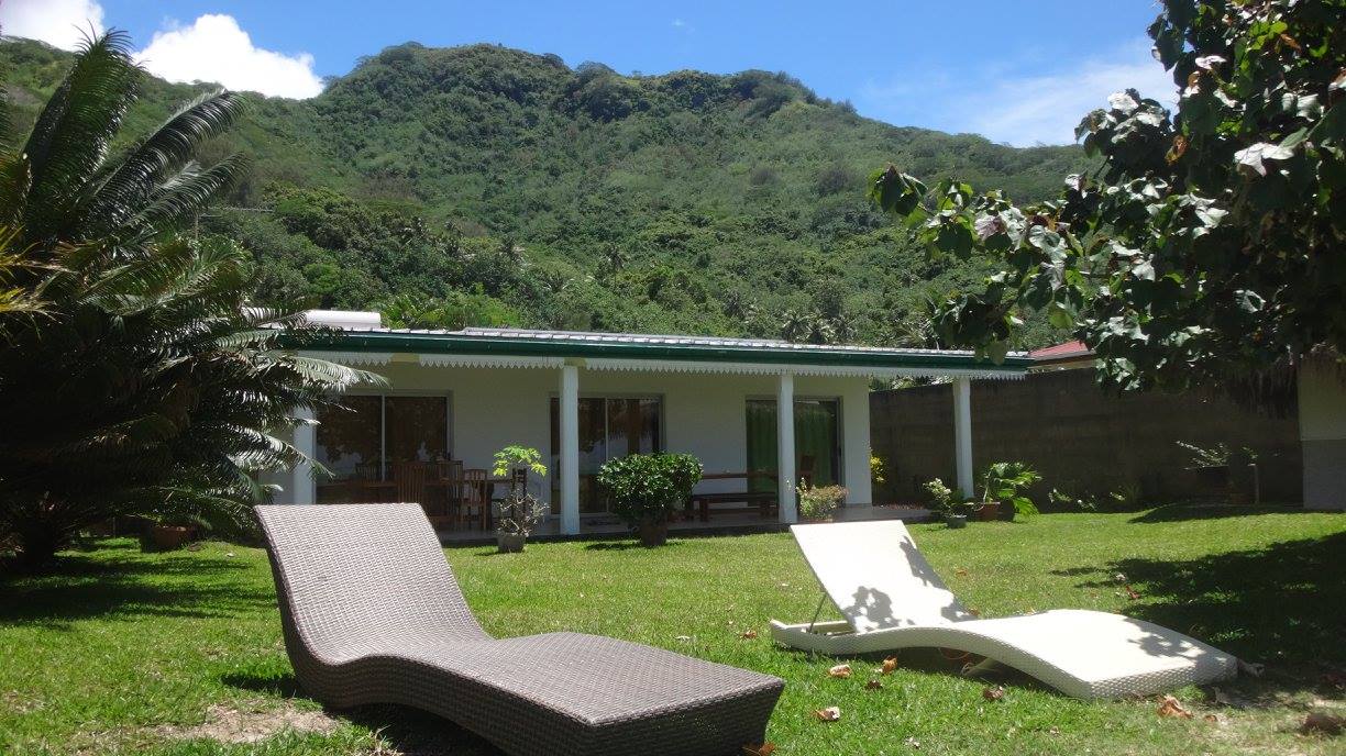 Location De Maison En Bord De Plage Bungalow A Moorea