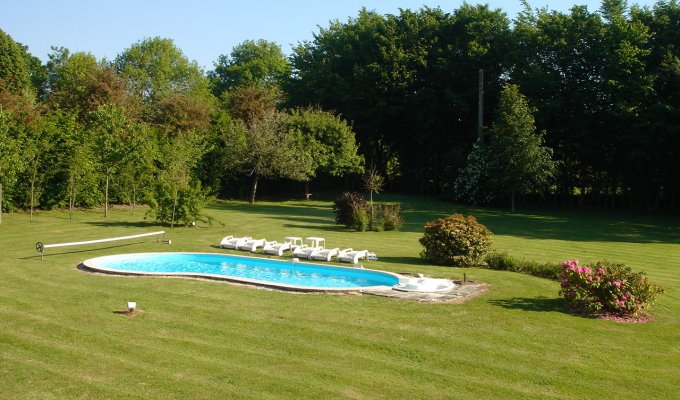 Location Villa Deauville piscine privée chauffée