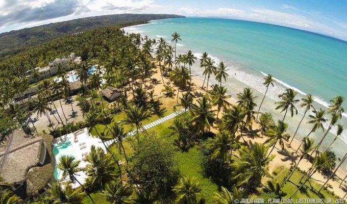 Las Terrenas Location Villa Luxe plage Playa Coson avec personnel