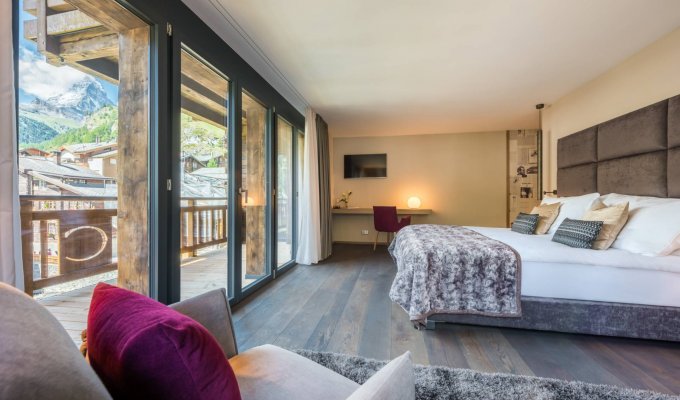 Location chalet de luxe à Zermatt avec sauna