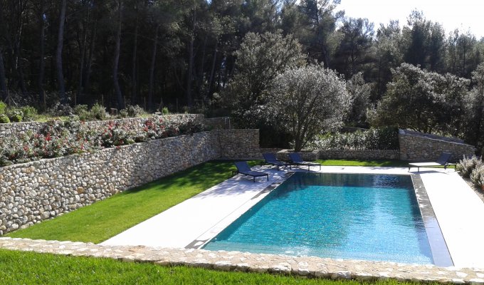 Aix en Provence location villa luxe Provence avec piscine privee et personnel