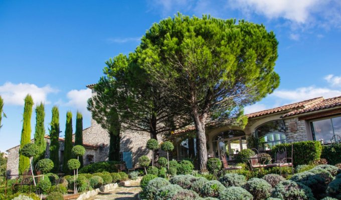 Provence location villa luxe Luberon avec piscine privee & personnel