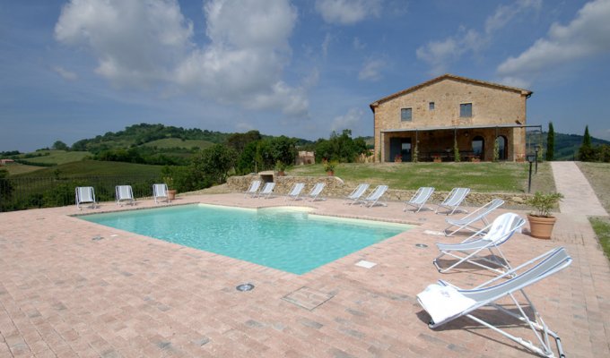 LOCATION TOSCANE  - Villa de Luxe avec piscine privée près de Pise - Italie