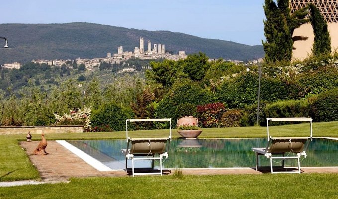 LOCATION VACANCES CHIANTI - ITALIE TOSCANE CHIANTI - Villa de Luxe avec piscine privée