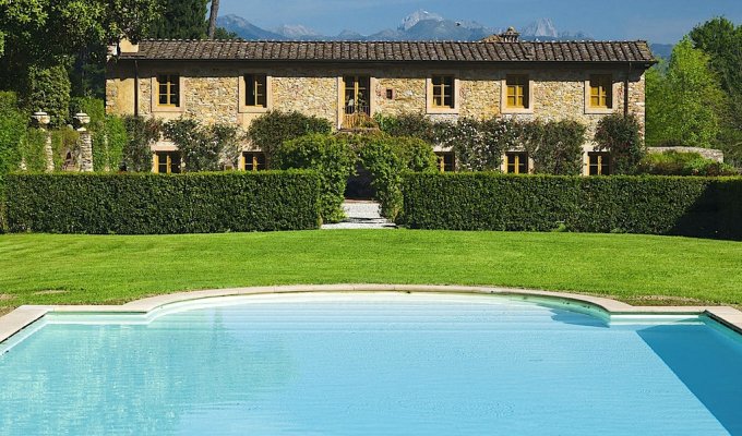 LOCATION TOSCANE  - Villa de Luxe avec piscine privée près de Lucques - Italie