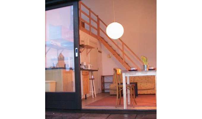 Studio vu de la terrasse