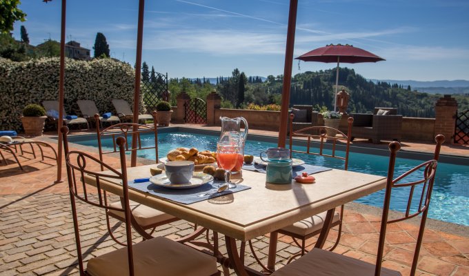 LOCATION VACANCES TOSCANE  - Villa de Luxe avec piscine privée - San Gimignano - Italie