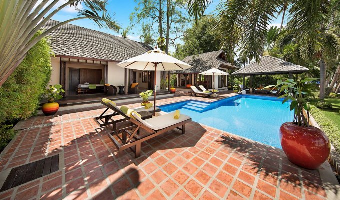 Thailande Location Villa Koh Samui Bang Kao beach piscine privée Personnel