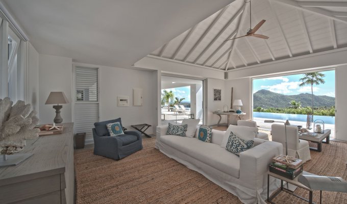 Location Vacances St Barthélémy - Villa vue mer Gouverneur - St Barth - Caraibes - Antilles Françaises