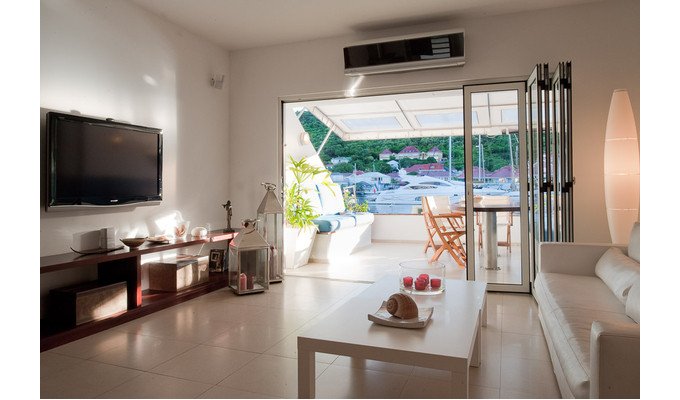 Location Vacances St Barthélémy - Appartement à St Barth directement sur le port de Gustavia - Caraibes - Antilles Françaises