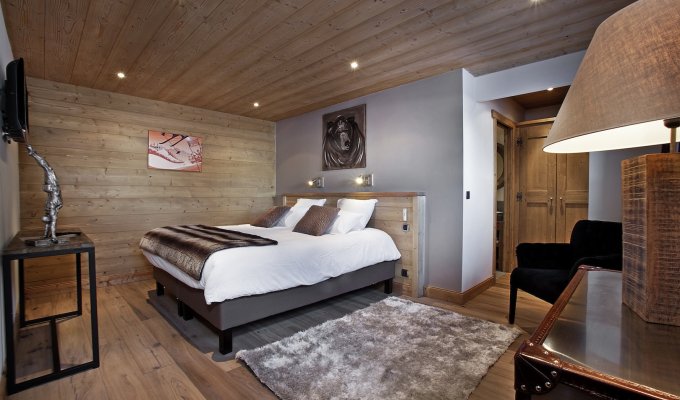 Location Chalet luxe Courchevel 3 Vallées en Savoie Piscine Hammam & petit dejeuner