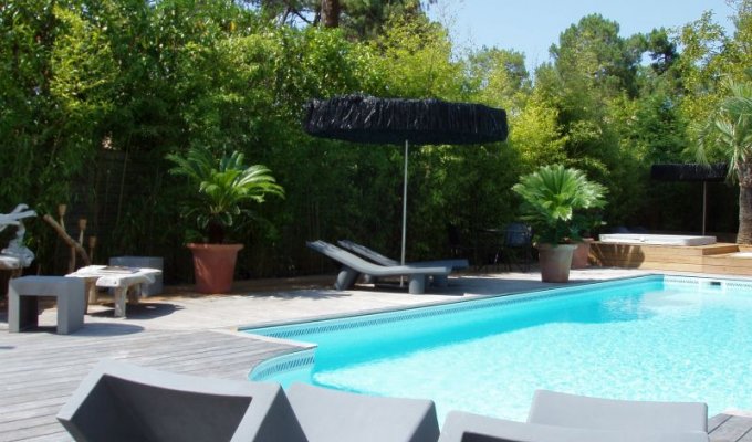 Arcachon Location Villa de Luxe avec piscine chauffée à Arcachon, en Gironde