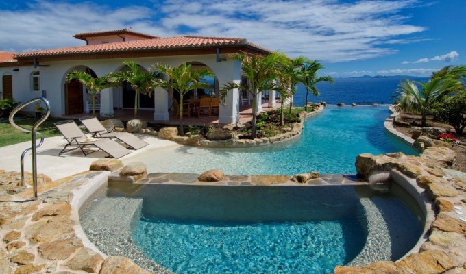 ST MAARTEN Location Vacances - Villa vue mer avec piscine privée - Red Pond - Antilles Neerlandaises- Caraibes