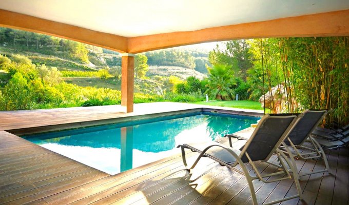 Location villa Luxe Cassis Provence avec Piscine Privée