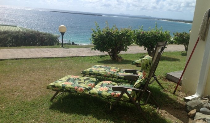 Appartement en résidence - piscine commune- Mont Vernon - baie Orientale - St Martin - Antilles Françaises.