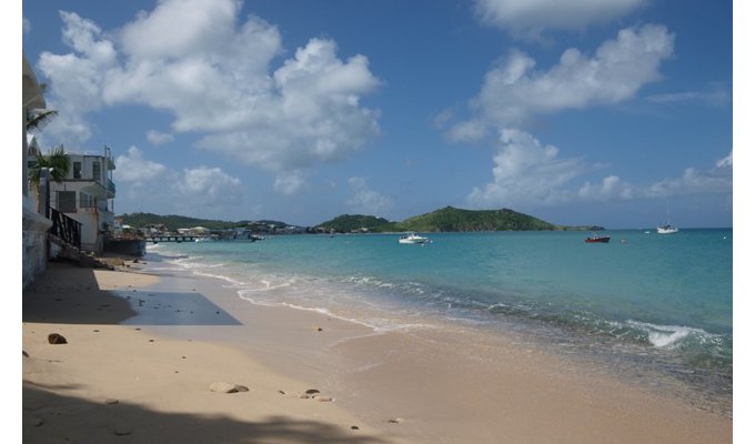 Plage de Grand Case Saint Martin