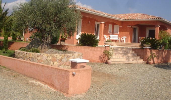 Location Villa Solenzara Piscine Privee Proche plage 8/10 Pers en Haute Corse