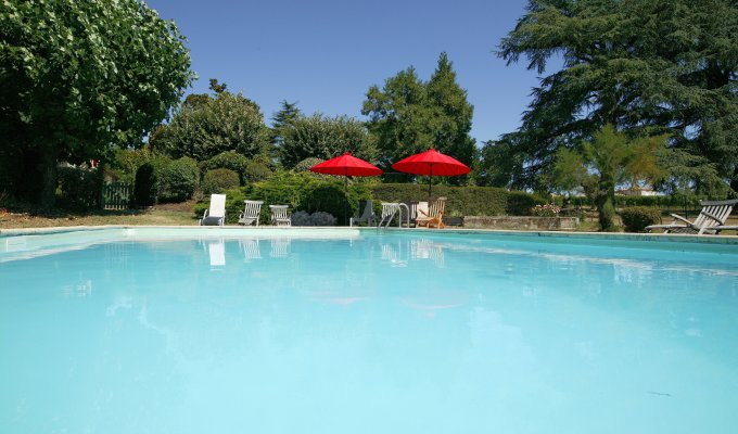 piscine partagée sécurisée 12 x 6M - Chateau La Gontrie