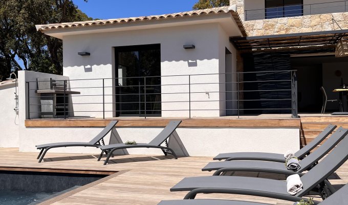 Location Mini Villas Calvi 10mn - Ile Rousse 20mn dans Residence de Tourisme Piscines - Tennis Haute Corse
