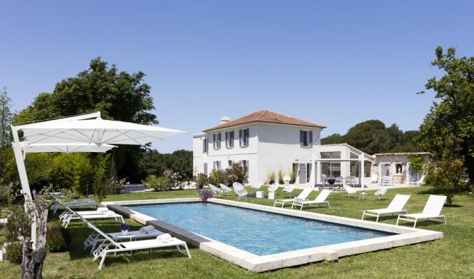 Aix en Provence location villa luxe Provence avec piscine privee et personnel