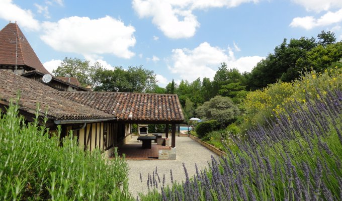 La terrasse du grand gîte