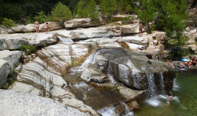 les vasques à 30 mn 