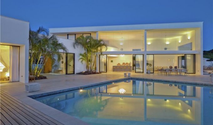 Location villa ile de la Barbade villa de style contemporain piscine privée - cote ouest - Antilles  