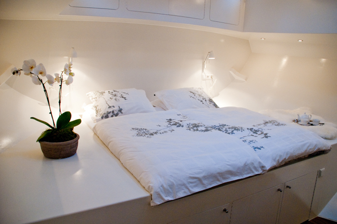 Chambre d'hôtes dans belle péniche au centre d'Amsterdam