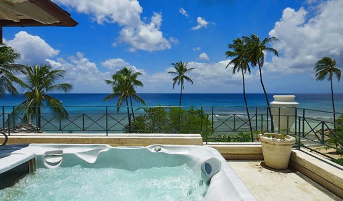 Location penthouse Ile de la barbade vue mer piscine - Speightstown - Antilles