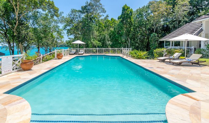 Location villa Jamaique vue mer piscine privée et personnel de maison - Ocho Rios - Caraibes -